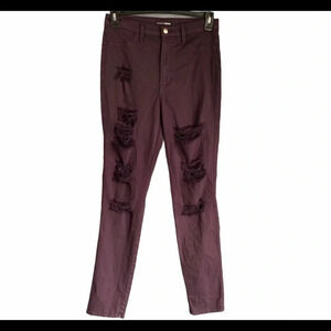 Fashion Nova Distressed High Rise Skinny Jeggings